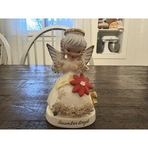 Vintage Napco December Christmas Angel Japan A1372